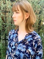 マリアバイアフロート(Maria by AFLOAT) 【山田】グラデーションバレイヤージュ小顔くびれウルフ