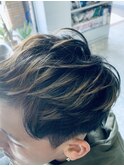 グレージュメッシュ