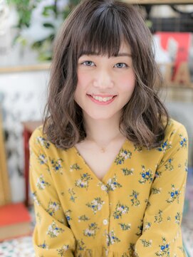 カバーヘア イヴ 戸頭店(COVER HAIR EVE) ★グレイアッシュオン眉くせ毛風抜け感ウェーブ10代20代30代★8