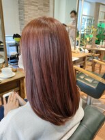 ルッカランス 王子店(Lucca Lance)&nbsp;12月　伸ばしかけの方におすすめ黄色く抜けないピンクカラー