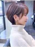 30代40代50代◎大人ナチュラルショートボブ　表参道