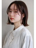 【Laf 田中双葉】前髪なし大人の柔らかボブ