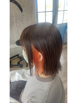 フェリス(Felis) オレンジインナーカラー☆