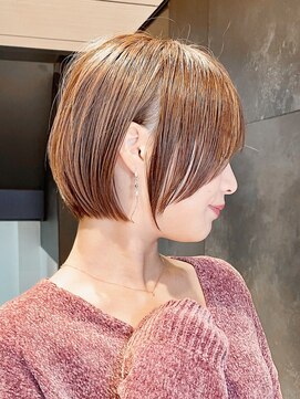 アマトウキョウ 表参道(AMA TOKYO) ショートとボブのあいだ　大場猛