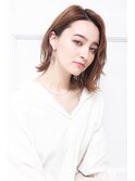 大人可愛い小顔美髪ツヤ髪外国人風カラーくすみブラウンB6