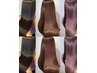 髪質改善絹髪カシミヤトリートメント＋カラー＋至極のクリームバスヘッドスパ