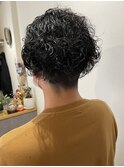 メンズ【波ウェーブ・ツーブロック】
