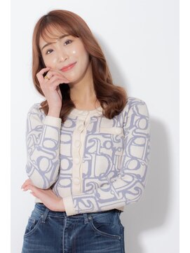 アバーブザビューティーアイランド(Above the beauty island) 大人かわいい小顔似合わせカット薄めバング*ツヤ髪