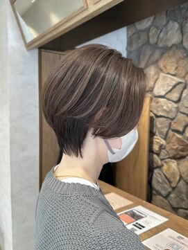 ラック(LUCK) イメチェン/ハッシュカット/フルバング/似合わせカット/ショート