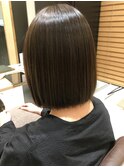 《髪質改善》サラサラ感・指通り　髪質改善ボブ