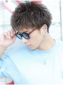 フェザーショートアップバング