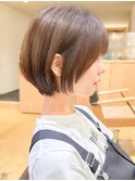 大人可愛いマッシュショートボブウルフカット◎30代40代50代60代