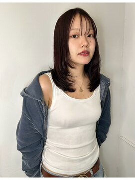 シェノン 心斎橋(CHAINON) ミディアムレイヤー