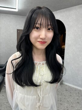ボタン ハカタ(VOTAN hakata) 博多/福岡/韓国ヘア/前髪顔周りカット/レイヤー/暗めカラー