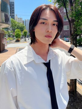 ネイロ 錦糸町(NeiRo) アッシュブラックカルマパーマベリーショートダークアッシュ