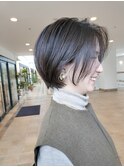 丸みショートボブ/ショートカット/ショートヘア/20代/30代/40代