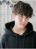 20代30代ビジカジアースカラー刈り上げマッシュパーマY北浦和