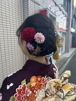 エン バイ ヘアーリーフ 西田辺店(EN by Hair Leafy)&nbsp;ヘアセット/ヘアアレンジ/成人式/和装/結婚式/2次会/浴衣