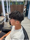 刈り上げマッシュスタイル