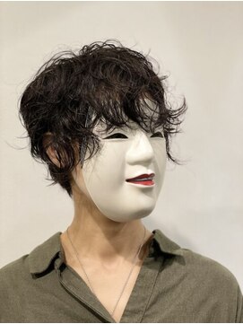 【coma中野】ショートレイヤーくびれヘアくっきりパーマ