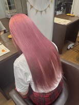ヘアーデザインルアナ(Hair design Luana.)&nbsp;ピンクカラー
