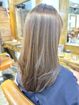 ニューラインギンザ(New-Line 銀座) セミロング低めレイヤー【中野莉子】