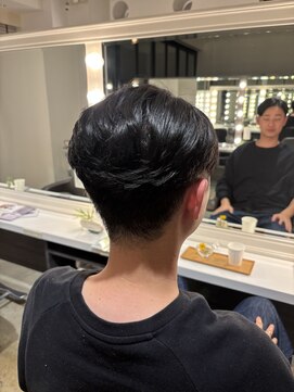 ボゥギャルソン(Beau Garcon) メンズカット/センターパート