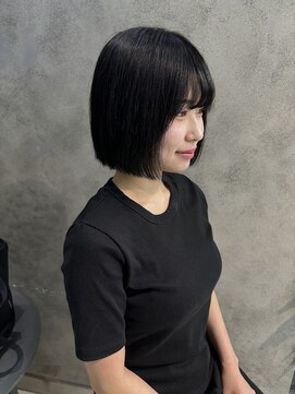 ヴェイン 渋谷(vain) ぱつっとボブカット