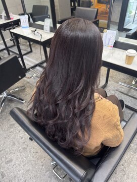 パヌポン(PANUPON) バレイヤージュダブルカラーハイライトベージュケアブリーチ