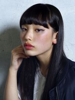 ダリア(Dahlia)&nbsp;髪質改善で艶を纏う大人のモードストレートロング×前髪