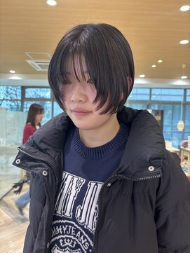 ファースト 仙台店(first) 顔周りレイヤー×くびれショート