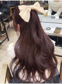 【JEWIL渋谷ひなの担当】ピンクブラウン