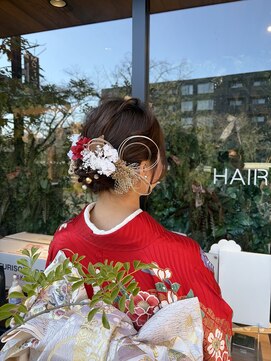 ヘアー アンベリール(HAIR EMBELLIR) 成人式ヘア