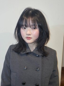 ブロック ジャポン(bloc japon) レイヤーカット　くびれヘア ミディアムレイヤー