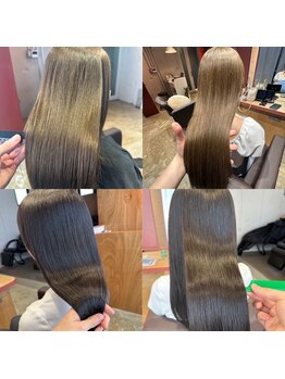 イロ ジェイアール JR奈良店(IRO)の写真/髪のお悩みを解消！髪質やクセを見極め、あなたに合った施術で理想のストレートに仕上げます。