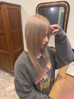 ベンジー 福間(benji) ハイトーンミルクティーベージュ