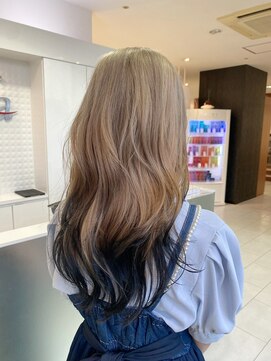 カラーラウンジ(Color Lounge) Color Lounge　トレンドエンドカラー×ケアブリーチダブルカラー