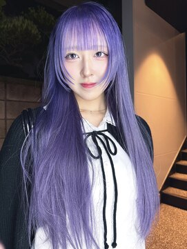 ヴァーディ オモテサンドウ(Vardy omotesando) ラベンダーカラー・ハイトーンカラー・ハイトーンロング