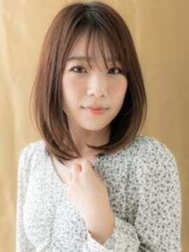 カバーヘア ブリス 大宮西口(COVER HAIR bliss) ブリーチなしハッシュカットミディアムレイヤー20代30代W大宮