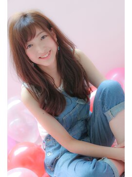 マーリャヘアー(mallia hair) ゆるふわセミロングmallia☆ID:B008604962