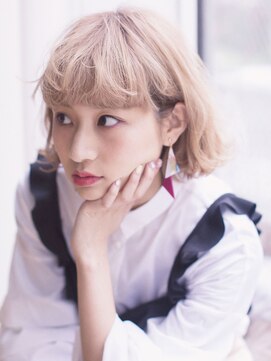 バイオレット 表参道店(Violet) 【Violet】ふわくしゅ半熟パーマでつい触りたくなるボブヘア