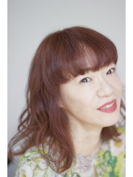 ザ デイ フォーヘアー(The day 4 HAIR) 2018a/w　オレンジレッド