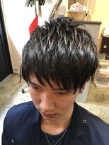 バーバー スタジオ ラフテル(Barber Studio RAFTEL)&nbsp;束感マッシュ