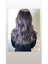 エイトセカンド 新宿三丁目店(EIGHT second)&nbsp;EIGHT second 新宿三丁目店透け感ダークラベンダーベージュ