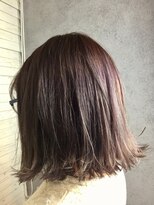ヘアサロンエム 川越(HAIR SALON M)&nbsp;デザインカラー/厚めバング/ローライト/スリークボブ