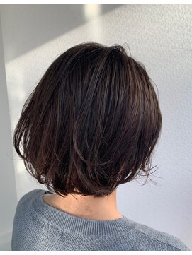 グリー ヘアープロデュース(Gree hair produce) 【Gree小川真由美】爽やかボブ*軽やか*アッシュベージュ