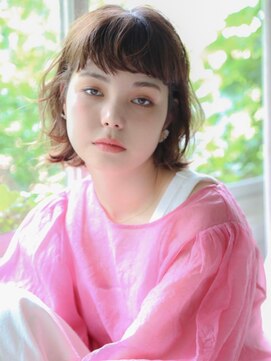 ネオリーブシェリエ 浅草店(Neolive cherie) 柔らかさ抜群くしゃカールボブ 浅草 美容室12