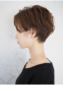 ナチュラルハンサムショート