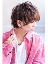 メーヴェ(Mowen) mowen 南堀江 クールショート×ミルクティーベージュ×外国人風