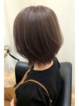 リシェールグリーン 越谷花田店(RICHAIR GREEN) 外ハネレイヤー